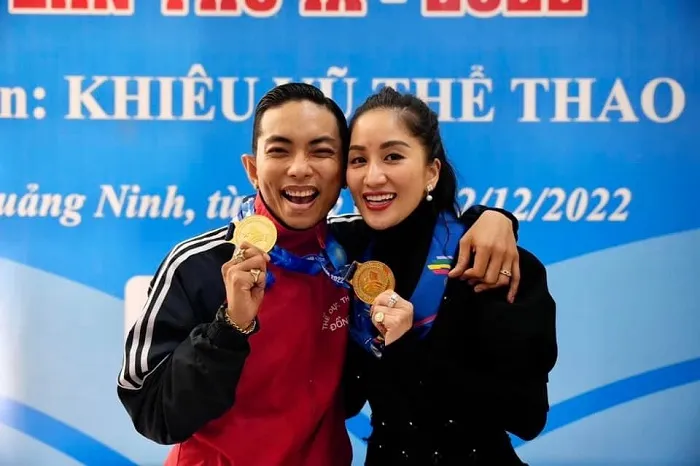 Đại hội thể thao toàn quốc: Các chân nhảy đã cống hiến hết mình trước người xem khiêu vũ thể thao ảnh 4