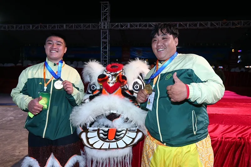 Đại hội thể thao toàn quốc: Xem đội TPHCM múa lân-sư-rồng giành HCV ảnh 5