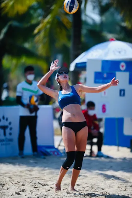 Đại hội thể thao toàn quốc: Xem các tay đập cháy nắng vì bóng chuyền bãi biển ảnh 6