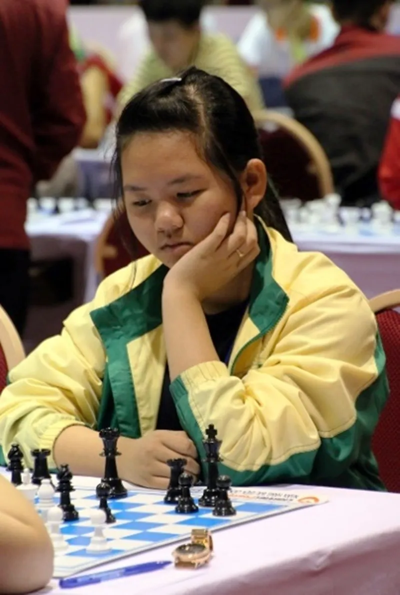 Thùy Dương đã giành HCV cờ chớp cá nhân nữ cho TPHCM. Ảnh: ChessVN