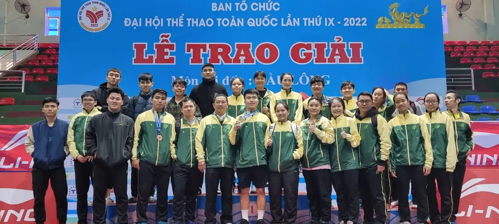 Cầu lông TPHCM chỉ giành được 1 HCV và đó là kết quả không thành công tại Đại hội thể thao toàn quốc năm nay. Ảnh: DŨNG PHƯƠNG