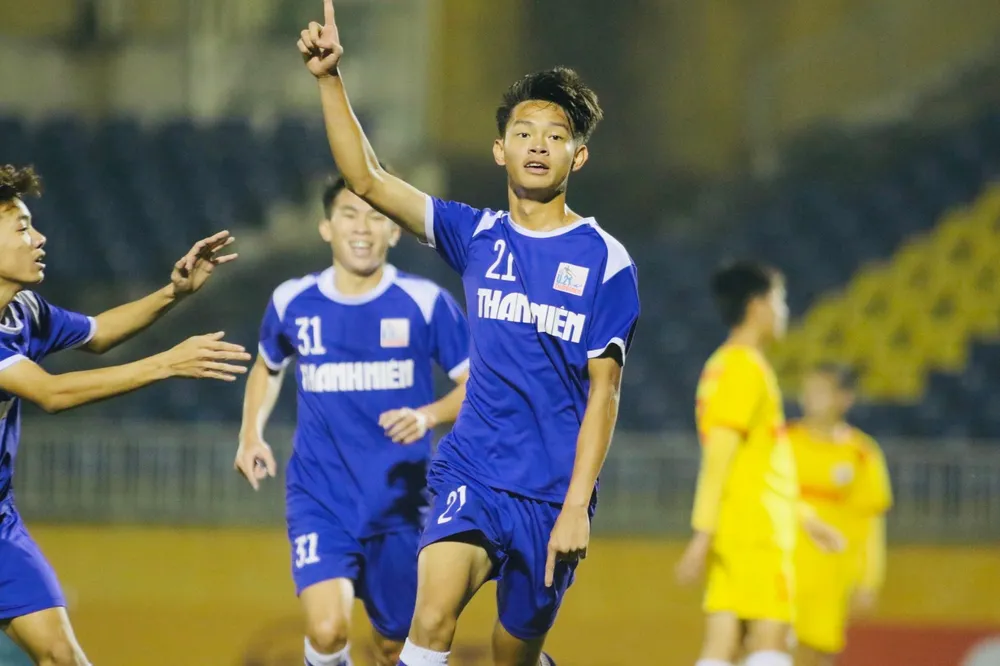 Bùi Vĩ Hào đã chơi sáng chói trong trận bán kết. Ảnh: TN