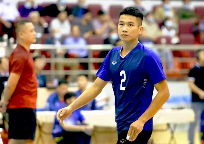 Quốc Duy đã được mọi người biết tới nhiều từ khi đánh thuê cho Thể Công tại giải vô địch quốc gia 2021. Ảnh: BCVN