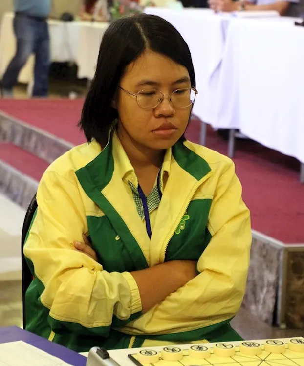 Kỳ thủ Hoàng Yến có HCV cờ chớp tại giải vô địch quốc gia năm nay. Ảnh: MINH MINH