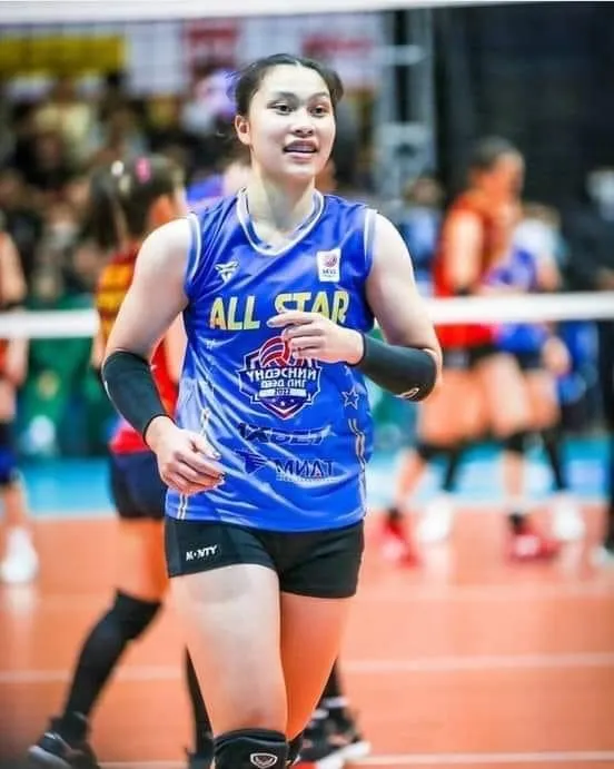 Tay đập trẻ tới từ Thái Lan sẽ là mũi đánh quan trọng của Than Quảng Ninh ở giải vô địch quốc gia 2023. Ảnh: VOLLEYBALLTHAILAND