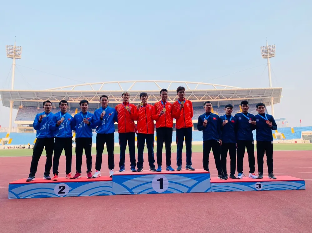 Thể thao Hà Nội đã đứng đầu ở nhiều môn thể thao và nhất toàn đoàn Đại hội thể thao toàn quốc lần 9-2022 nhưng VĐV vẫn đang chờ được thưởng theo quy định. Ảnh: MINH CHIẾN