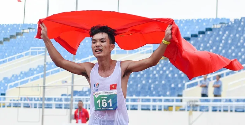 Nội dung marathon tại SEA Games 32 đang được đề nghị thay đổi lịch thi đấu sớm hơn so với dự kiến. Ảnh: DŨNG PHƯƠNG