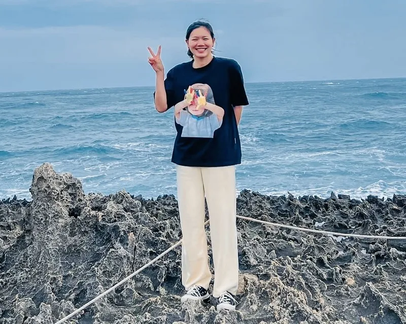 Ánh Viên luôn chia sẻ những hình ảnh mới nhất của mình để người hâm mộ cổ vũ, động viên tinh thần. Ảnh: ÁNH VIÊN