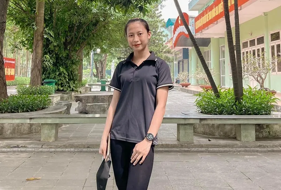 Nguyễn Thị Ninh đã là tuyển thủ quốc gia và đang có sự chuẩn bị chuyên môn tốt nhất cho các giải quan trọng trong năm. Ảnh: T.NINH