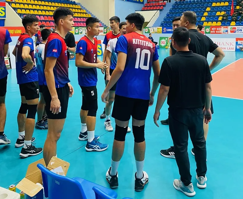 Đội nam Thể Công đã có chiến thắng đầu tay. Ảnh: MINH MINH