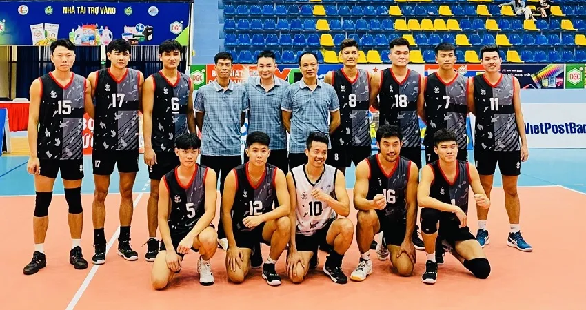 Biên Phòng chính thức trở thành nhà vô địch cúp Hùng Vương 2023. Ảnh: MINH CHIẾN