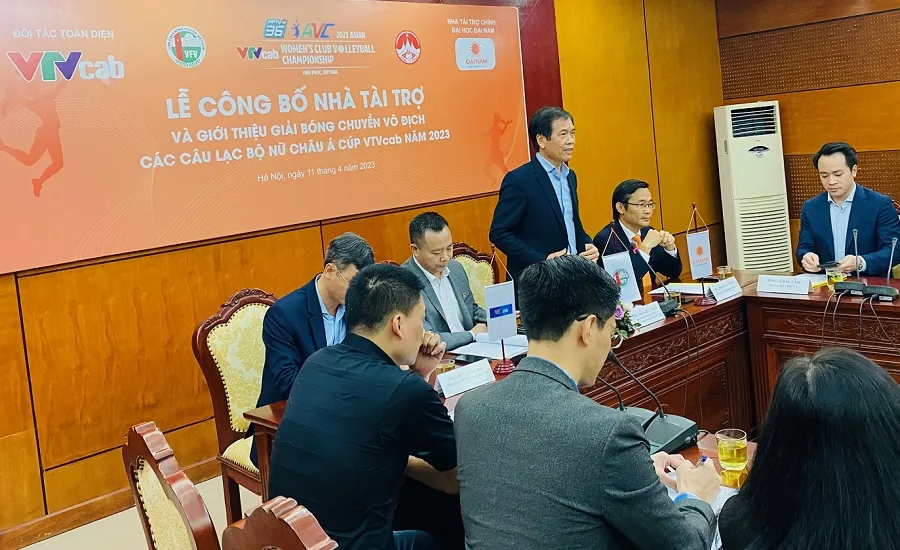 Liên đoàn bóng chuyền Việt Nam đã công bố về giải đấu. Ảnh: MINH CHIẾN