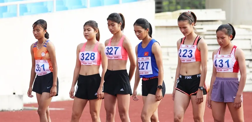 VĐV điền kinh trẻ Việt Nam đang được tạo điều kiện thi đấu nhiều giải trẻ châu Á. Ảnh: MINH MINH