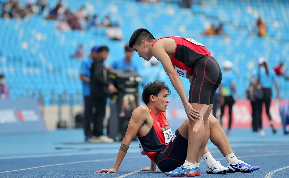 Hoàng và Sơn không thể có vị trí ở nhóm đầu. Ảnh: D.P