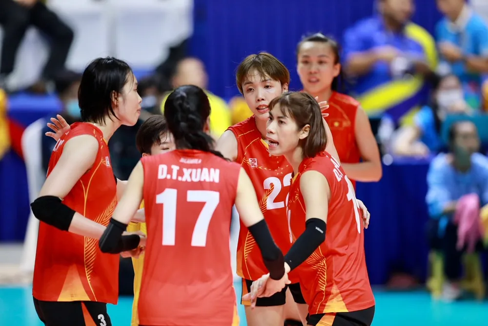 Bóng chuyền nữ Việt Nam tiếp tục tập huấn cho tới hết 30-6. Ảnh: DŨNG PHƯƠNG