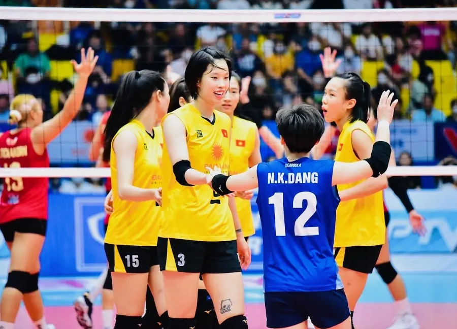 Chơi xuất sắc ở cúp các câu lạc bộ nữ châu Á 2023, cầu thủ đội tuyển bóng chuyền nữ Việt Nam có suất thi đấu cúp các câu lạc bộ nữ thế giới 2023. Ảnh: SMM