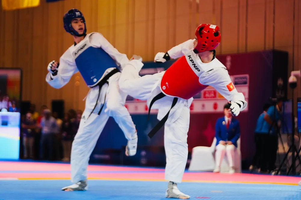 Các võ sĩ tốt nhất sẽ tham gia giải taekwondo vô địch quốc gia. Ảnh: DŨNG PHƯƠNG