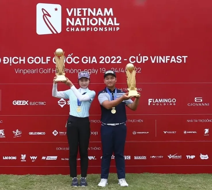 Anh Minh (phải) sẽ có cơ hội bảo vệ ngôi vô địch giải quốc gia khi trở lại thi đấu ở Hải Phòng vào tháng 8 tới đây. Ảnh: MINH MINH