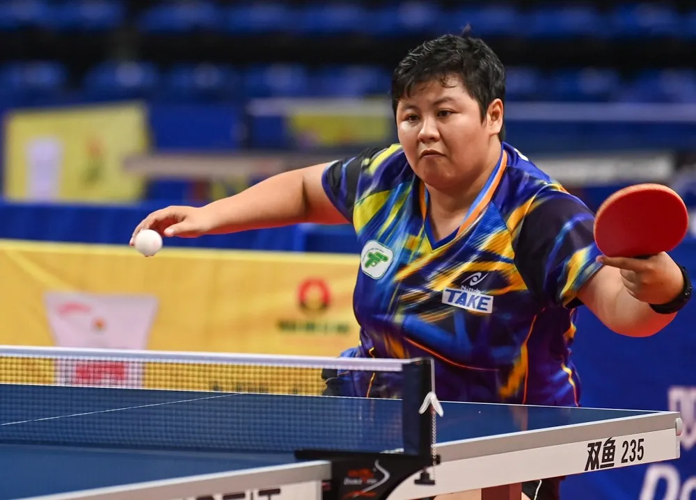 Mai Hoàng Mỹ Trang đang là kỷ lục gia của bóng bàn Việt Nam. Ảnh: BTC