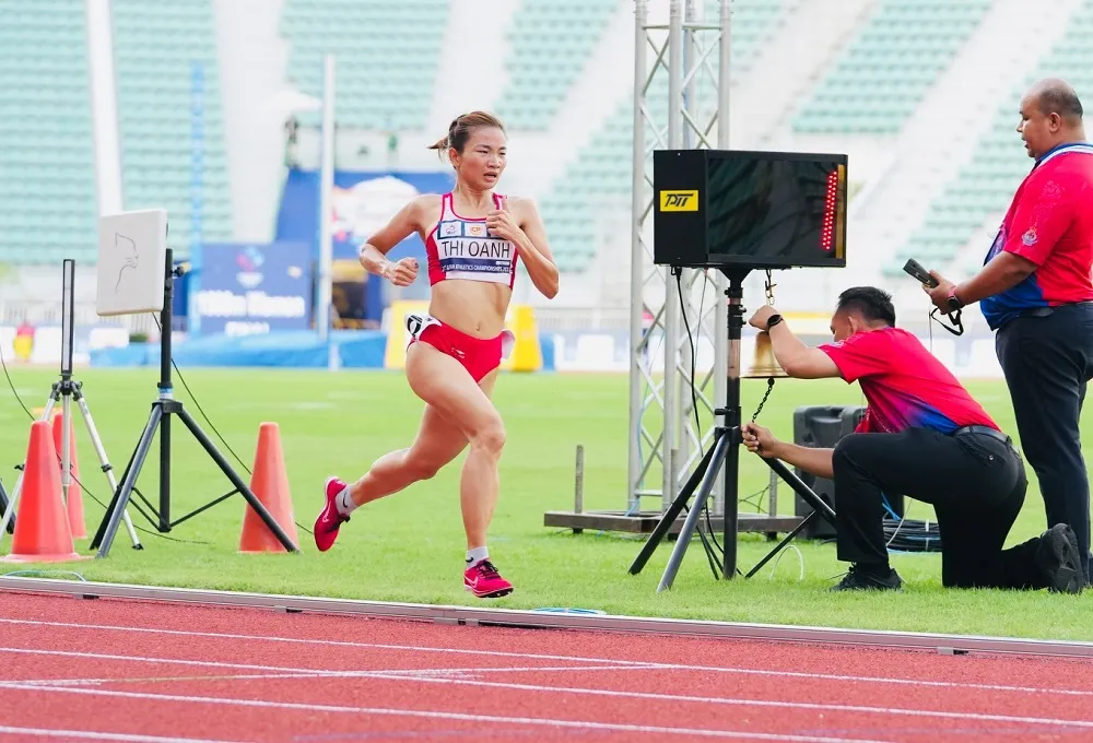 Nguyễn Thị Oanh sẽ thi đấu nội dung cuối cùng của mình ở ngày 14-7. Ảnh: MINH MINH