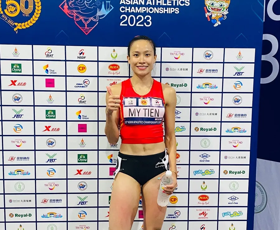 Huỳnh Thị Mỹ Tiên sẽ không có trong danh sách điền kinh Việt Nam thi đấu ASIAD 19-2022. Ảnh: MINH MINH