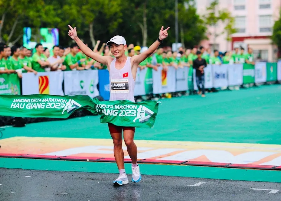 Hoàng Nguyên Thanh đã có chiến thắng tại Hậu Giang trong sáng 16-7. Ảnh: BTC