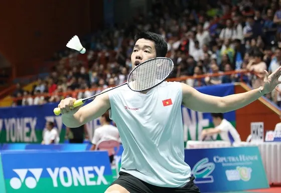 Lê Đức Phát đã tăng 23 bậc trên bảng xếp hạng của BWF. Ảnh: MẠNH.BBD