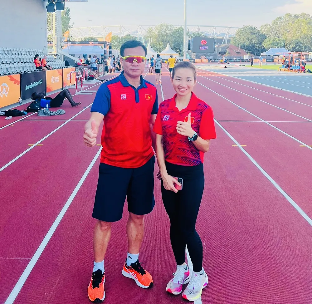 Nguyễn Thị Oanh đang nỗ lực thi đấu các giải quốc tế để giành thành tích huy chương nhưng cũng có một mục tiêu tìm cơ hội tranh tấm vé Olympic cho mình, dù rất khó. Ảnh: M.H