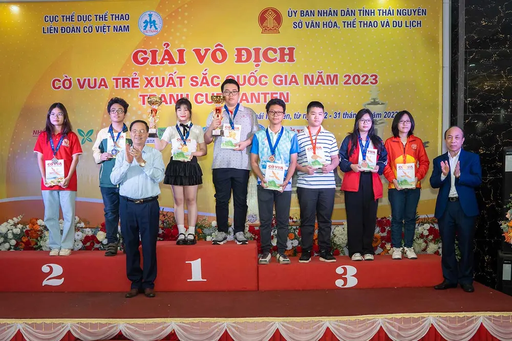 Thiên Ngân đã có ngôi vô địch cờ tiêu chuẩn ở giải năm nay. Ảnh: VNC