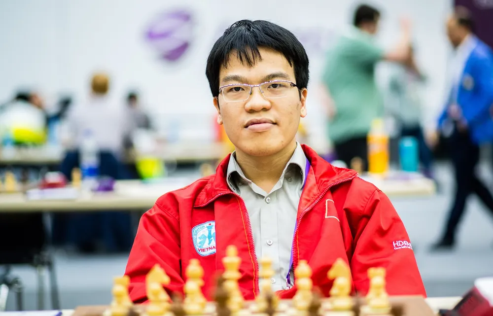 Lê Quang Liêm sẽ có mặt tại Hàng Châu (Trung Quốc) vào ngày 24-9. Ảnh: VNCHESS