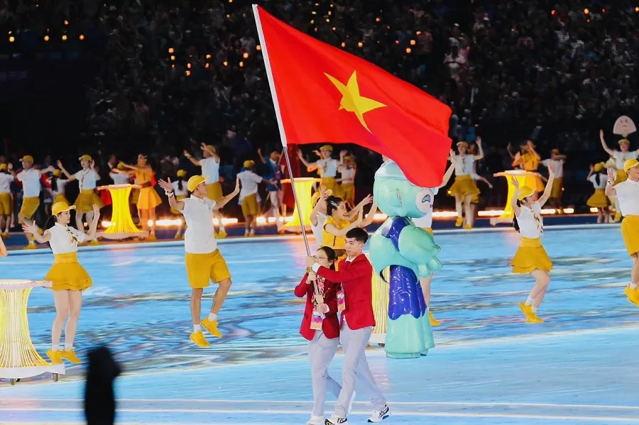 Thể thao Việt Nam tham dự lễ khai mạc ASIAD 19 và Đại hội chính thức khai cuộc sẽ bước vào những ngày tranh tài sôi nổi tới đây