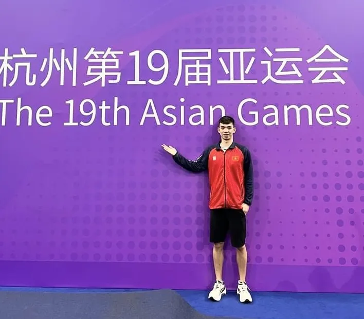 Nguyễn Huy Hoàng quyết tâm giành thành tích HCV tại ASIAD 19. Ảnh: HUY HOÀNG