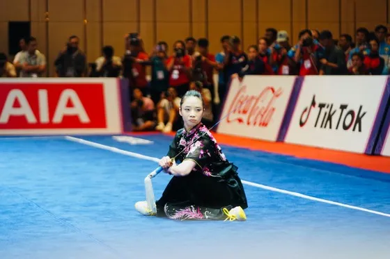 Dương Thúy Vi rất triển vọng có huy chương trong ngày thi đấu hôm nay. Ảnh: DŨNG PHƯƠNG