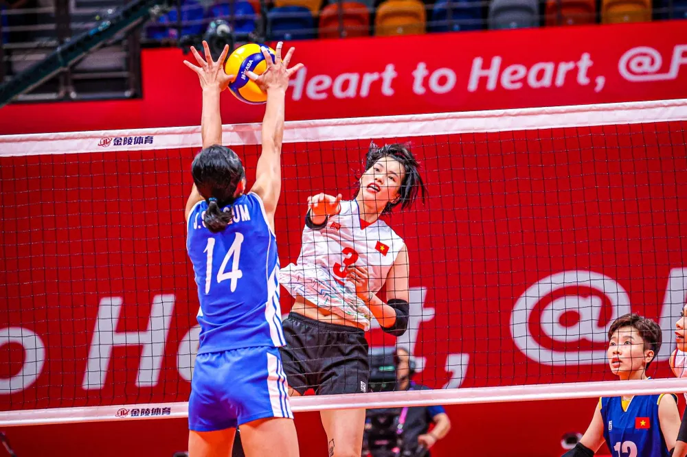 Trần Thị Thanh Thúy là điểm sáng trong chiến thắng trước đội CHDCND Triều Tiên. Ảnh: AVC