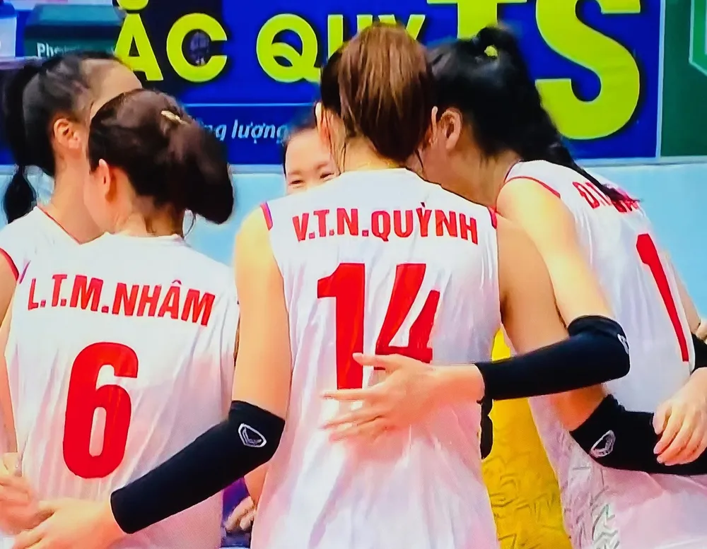 Quảng Ninh không đưa ra sân ngoại binh nhằm chuẩn bị cho những trận còn lại của mình. Ảnh: MINH MINH