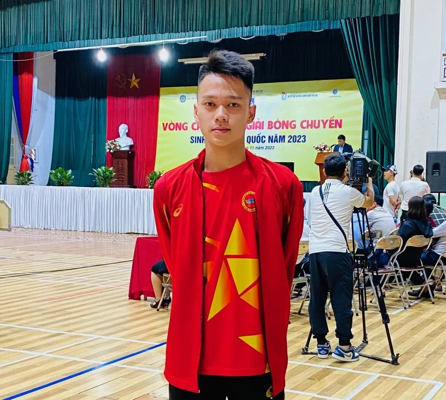 Chủ công Thái San đang được đánh giá có khả năng tấn công tốt nhất giải năm nay. Ảnh: MINH MINH