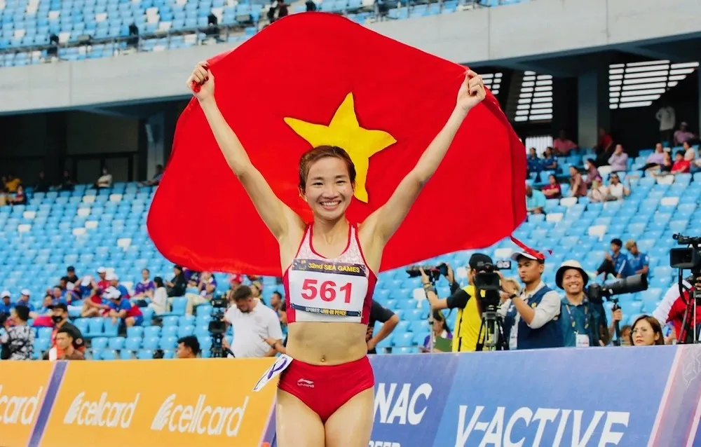 Tuyển thủ Nguyễn Thị Oanh sẽ thi đấu giải bán marathon quốc tế Việt Nam 2023. Ảnh: DŨNG PHƯƠNG
