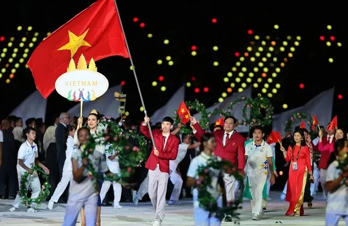 Thể thao Việt Nam thi đấu thành công tại SEA Games 32 là một trong những sự kiện được quan tâm. Ảnh: DŨNG PHƯƠNG