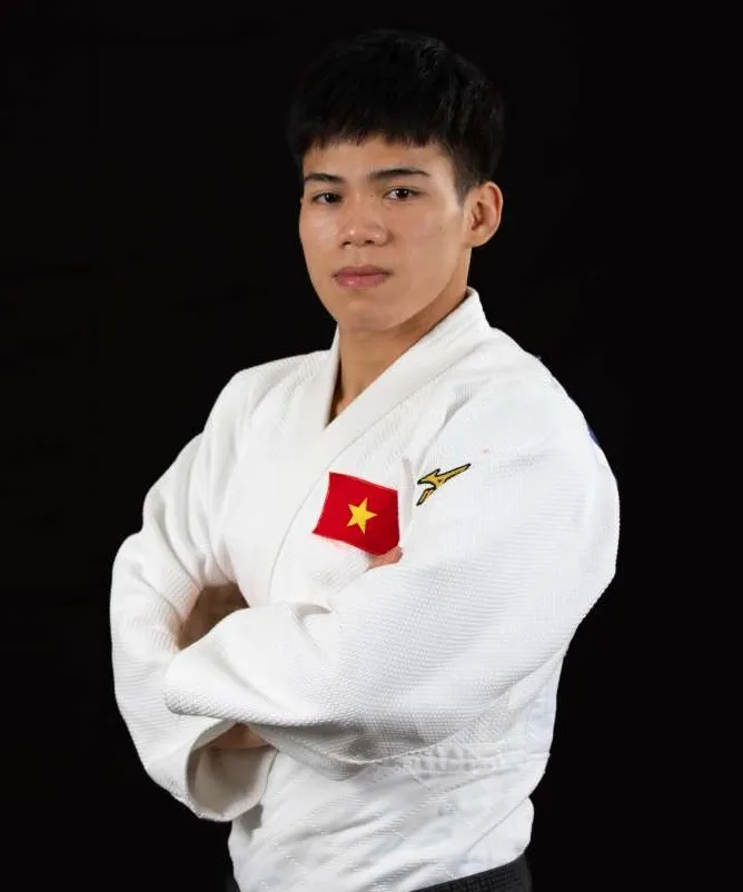 Tuyển thủ Chu Đức Đạt đã thi đấu và có 1 trận thắng tại Bồ Đào Nha. Ảnh: IJF