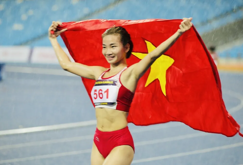 Điền kinh là một trong những môn thể thao trọng điểm mà thể thao Việt Nam tập trung đầu tư. Ảnh: DŨNG PHƯƠNG