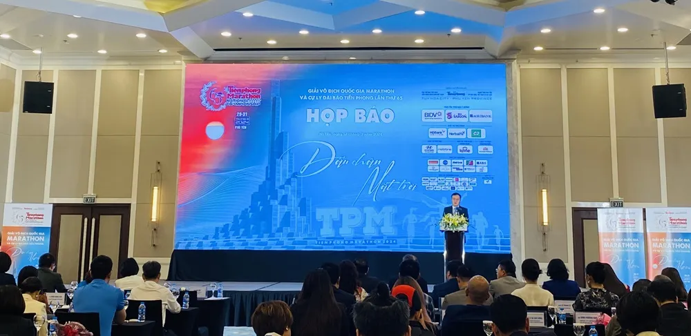 Giải vô địch quốc gia marathon và chạy dài Tiền Phong 2024 đã công bố các nội dung thi đấu. Ảnh: MINH MINH