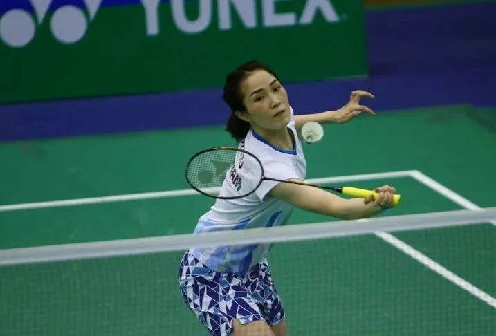 Vũ Thị Trang dừng bước ở sơ loại nội dung đơn nữ tại giải năm nay. Ảnh: D.P