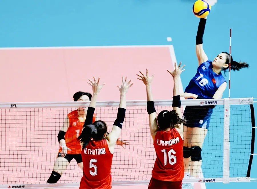 Vi Thị Như Quỳnh sẽ tham gia đội hình cùng bóng chuyền nữ áo lính tại giải đấu ở Đắk Lắk tháng 5 tới đây. Ảnh: DŨNG PHƯƠNG