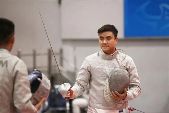 Đấu kiếm Việt Nam chưa có kết quả tốt nhất ở giải vòng loại Olympic. Ảnh: D.P