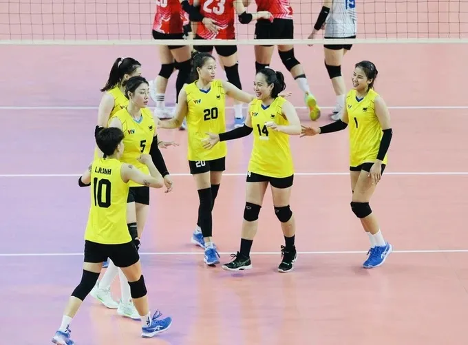 Đội nữ VTV Bình Điền Long An sẽ tới Đắk Lắk vào ngày 8-5 để chuẩn bị cho giải đấu. Ảnh: DŨNG PHƯƠNG