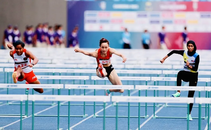 Tuyển thủ Huỳnh Thị Mỹ Tiên sẽ thi đấu giải tại Đài Bắc Trung Hoa sắp tới. Ảnh: DŨNG PHƯƠNG