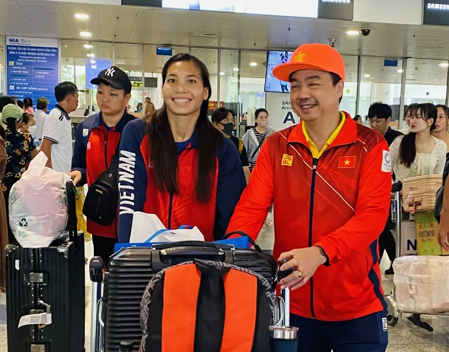 Tuyển thủ Hà Thị Linh sẽ được di chuyển sớm tới Pháp nhằm chuẩn bị cho Olympic 2024. Ảnh: MINH MINH