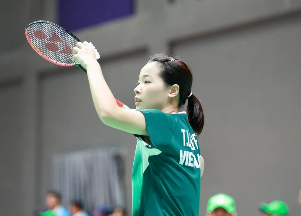 Nguyễn Thùy Linh vẫn là tay vợt chủ lực của đội tuyển cầu lông Việt Nam năm 2025. Ảnh: DŨNG PHƯƠNG