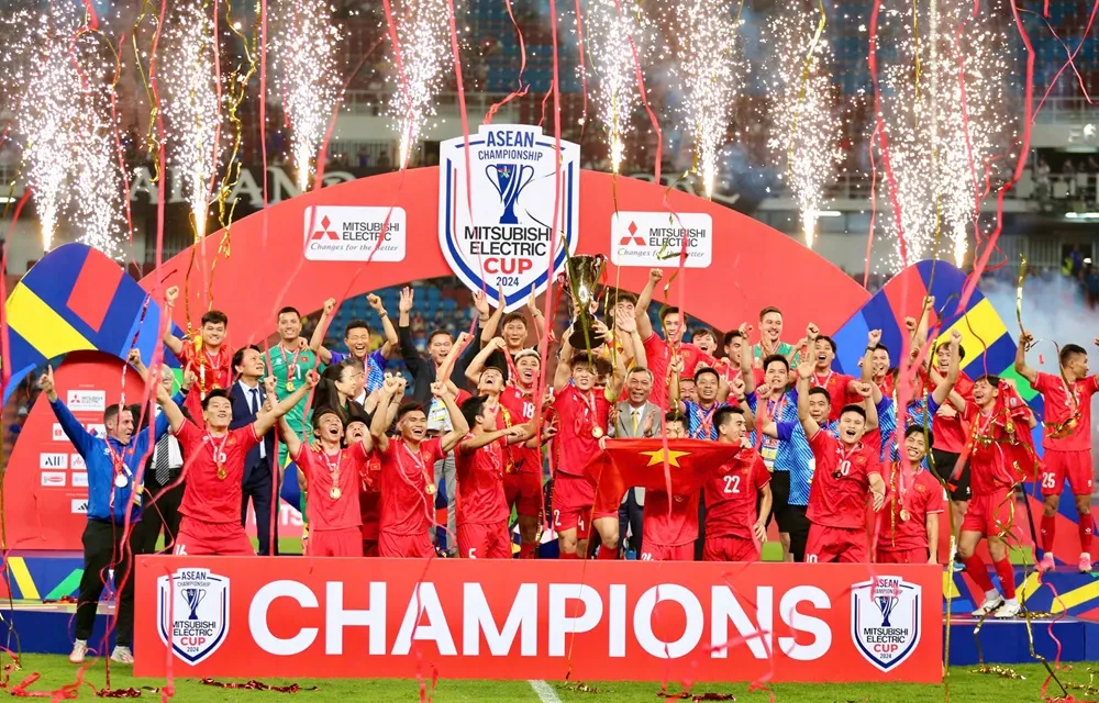 Đội bóng đá nam Việt Nam giành ngôi vô địch ASEAN Cup 2024 là 1 trong những điểm nhấn quan trọng được ghi nhận.