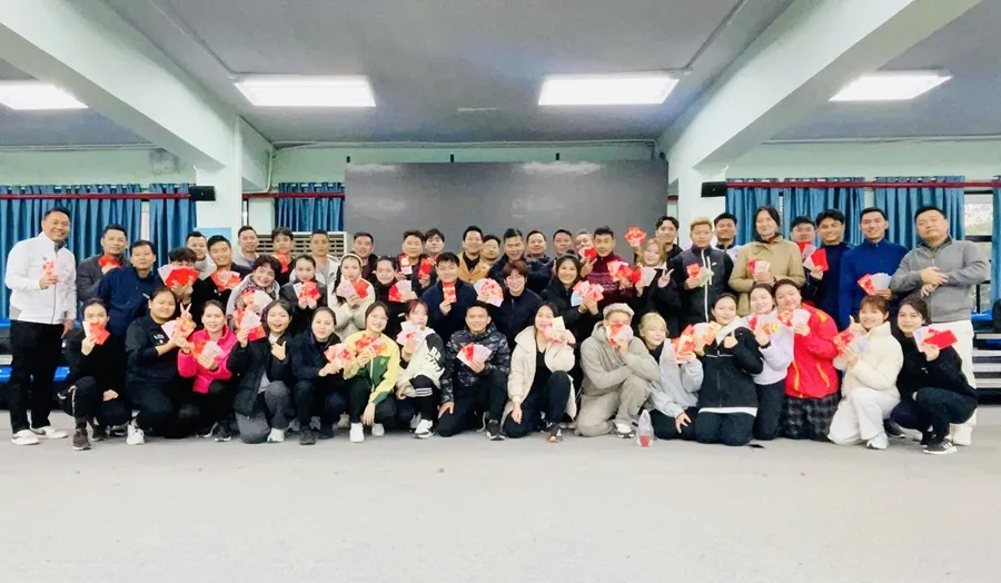 Đội tuyển bắn súng Việt Nam trở lại sau kỳ nghỉ Tết và bước vào tập luyện nghiêm túc ngay ngày đầu. Ảnh: MINH MINH